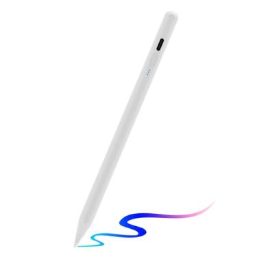 Imagem de Caneta Stylus para iPad com rejeição de palma e inclinação, carregamento rápido de 15 minutos - compatível com iPad 6-10, Pro 11/32.8 cm/M4, Air 3/4/5/6, Mini 5/6