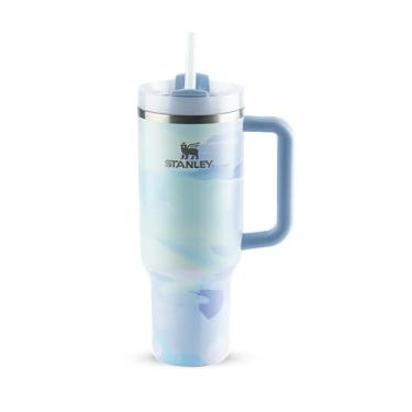 Imagem de Stanley - Copo Quencher H2.0 FlowState 887ml - Copo de aço inoxidável com tampa, isolamento a vácuo, para água, chá gelado, café, smoothies e muito mais, Cool Serene