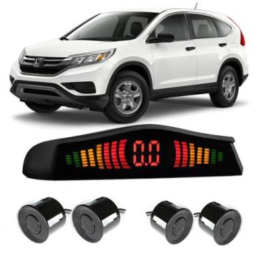 Imagem de Sensor De Ré Estacionamento 22mm Universal Honda CRV - Tech One, Preto