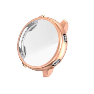 Imagem de Capa Case De Silicone Para Galaxy Watch Active Sm-R500 Cor Gold Rose -