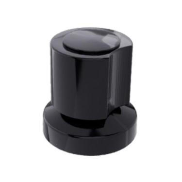 Imagem de Acabamento registro c40 padrao deca/meber/docol black preto blukit