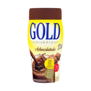 Imagem de Achocolatado em Pó Diet Sem Açúcar Gold 200g - Gold Premium Sweet