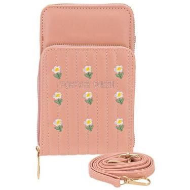 Imagem de Bolsa feminina transversal h.e pr1033, Rosa, U
