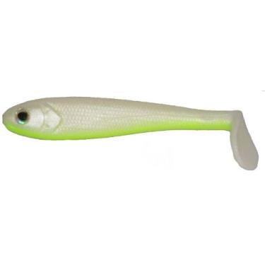 Imagem de Strike King Shadalicious Isca de natação, barriga com gráfico de pérolas, barriga verde-limão pérola, 14 cm