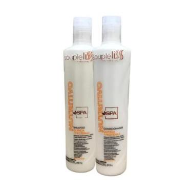 Imagem de Kit spa nutritivo home care soupleliss 2x300ml quinoa proteínas - SOUP