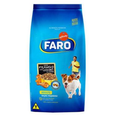 Imagem de Ração Guabi Faro Raças Pequenas Frango com Legumes e Nuggets Recheados