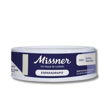 Imagem de Esparadrapo Branco Impermeável 1,2cm x 4,5m 1 Unidade Missner