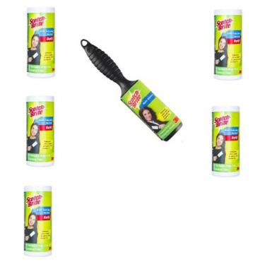 Imagem de Tira Pelo Rolo Adesivo Original Scotch Brite 100x3,1 3m Com 5 Refil