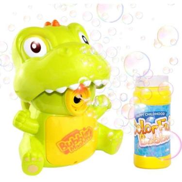 Imagem de Brinquedo Infantil Boneco Jacaré que Solta Bolhas de sabão - Toys