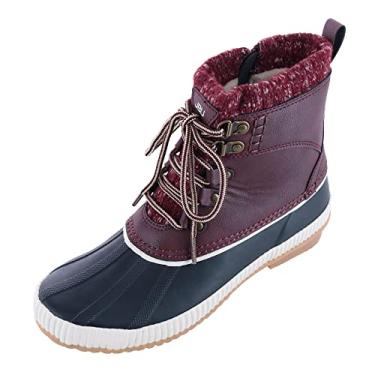 Imagem de Jambu Athena Waterprroof Bota de neve feminina, Borgonha, 38
