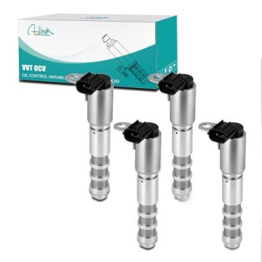 Imagem de AULINK 4 peças 12586722 OCV válvula variável de controle de óleo VVT solenoide para Chevrolet Captiva Sport Colorado 2004-2020, Buick Allure Enclave LaCrosse, GMC Canyon, Pontiac, Saab, Suzuki 2.8L