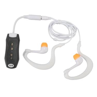 Imagem de Reprodutor de MP3 à Prova D'água, Reprodutor de Música IPX8 Com Fone de Ouvido à Prova D'água, 8 GB para Natação, Mergulho, Corrida, Imersão Em Fontes Termais (8GB)