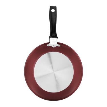 Imagem de Frigideira Tramontina Turim Em Aluminio Antiaderente Starflon Max Vermelha 30 Cm 2