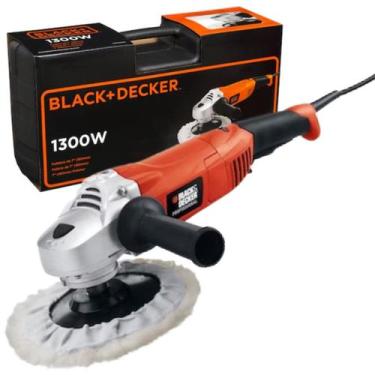 Imagem de Politriz Profissional 7 1300w Wp1500br c/ Maleta 110v B+D - BLACK&DECK