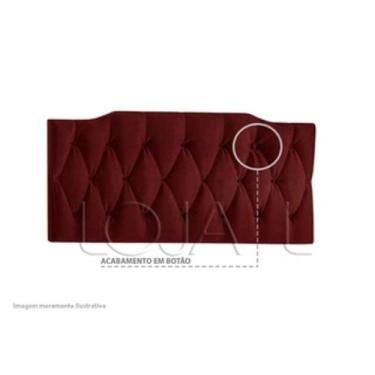 Imagem de Cabeceira Suspensa Almofada Cama Solteiro 90 cm Nicole - Magazine L, V