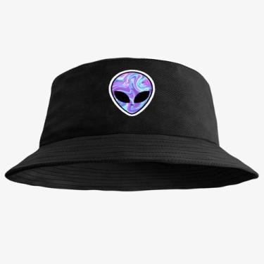Imagem de Chapéu Bucket Hat Estampado ET Roxo - MP Moda Masculina, Único, Preto