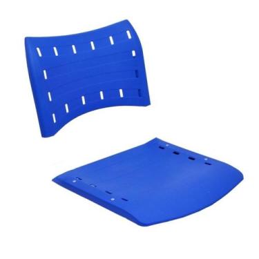 Imagem de Assento E Encosto Para Cadeira  Na Cor Azul - Riomar Equipesca