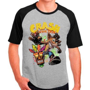 Imagem de Camiseta Crash Bandicoot Playstation Lançamento 05 - DESIGN CAMISETAS,
