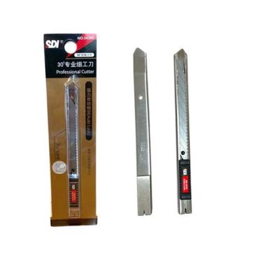 Imagem de Estilete Profissional em Aço 9mm 30 Graus SDI Envelopamento Insulfime 