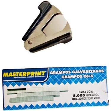 Imagem de Extrator Ratinho + Grampo 26/6 Galvanizado C/ 5.000 Unidades - MASTERP