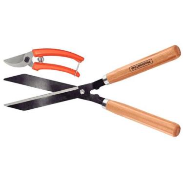 Imagem de Conjunto Tesoura Cerca Viva/Grama e Tesoura Poda Tramontina