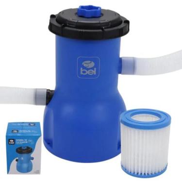 Imagem de Bomba Filtrante Filtro Para Piscina 2000 L/H 110V Com Refil E Mangueir