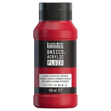 Imagem de Tinta acrilica basics fluid 118ml liquitex escolha a cor, 389 ALIZARIN