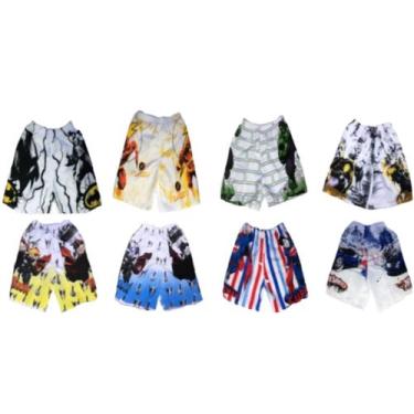 Imagem de Kit 5 shorts infantil meninos atacado - Patymodas