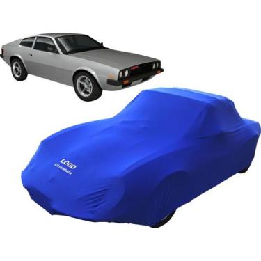 Imagem de Capa Automotiva Para Puma Gtb Tecido Helanca Lycra - Mz, Azul