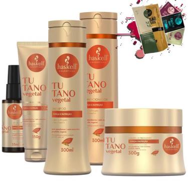 Imagem de Kit Tutano Sh Cond 300ml Máscara 300gr + 2 Itens Haskell