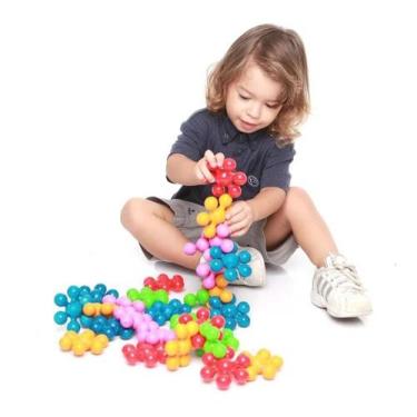 Imagem de Caixa Encaixa Jogo De Montar Criança Star Plic Estrela 