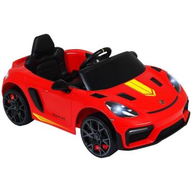 Imagem de Carro Elétrico Infantil Porsche Spyder 718RS PX 12V Vermelho BEL