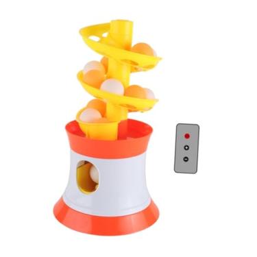 Imagem de UGPLM Equipamento de treinamento da máquina da bola do ping pong do robô do tênis de mesa com 16 bolas máquina do tênis de mesa para o exercício dos, Remoto Reto