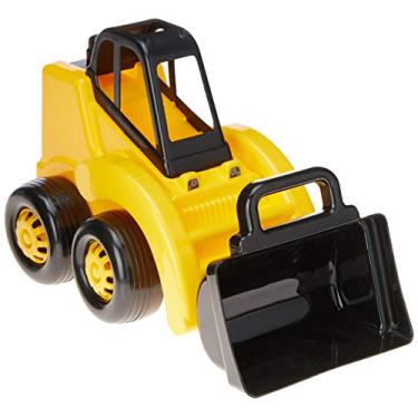 Imagem de Escavadeira Mirim, Tilin Brinquedos, Amarela/preta, Pequeno