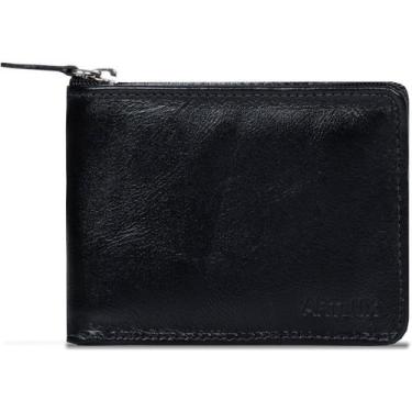 Imagem de Carteira Masculina Artlux com Zíper 066, Preto