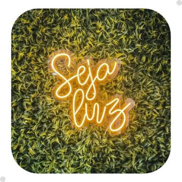 Imagem de Painel Neon Led Seja Luz Para Festa, Quarto, Decoração - CNC Sorocaba