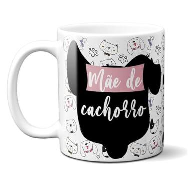 Imagem de Caneca Xícara Porcelana Presente Mãe de Cachorro