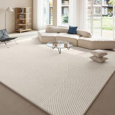 Imagem de Tapete creme francês luxuoso romântico macio tapetes confortáveis fáceis de cuidar quarto tapetes modernos sala de estar decoração estética tapete, YHT022, K, 300x400CM