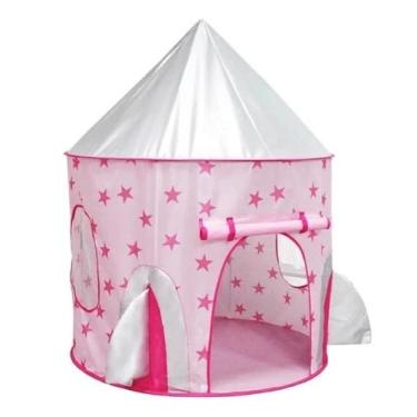 Imagem de Barraca Astronauta Espaço Foguete Linda Toca Túnel Barraca Infantil Para Meninos E Meninas, Brinquedoteca e Ar Livre - ROSA