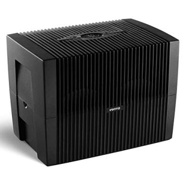 Imagem de AH555 Original Connect Umidificador preto – Umidificador evaporativo sem filtro compatível com WiFi para espaços de até 645 m²
