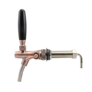 Imagem de Fabricação caseira de cerveja Beer Tap Flow Control Beer Faucet With Long Shank Golden Plating Keg Tap Kegerator Spout Homebrew Dispenser Acessórios para vinho(Bronze)