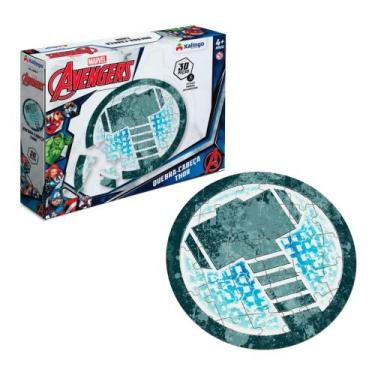 Imagem de Quebra-Cabeça Avengers Thor 30 Peças para Crianças a Partir de 4 Anos 