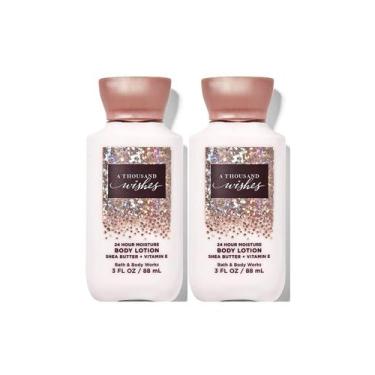 Imagem de Loção Corporal Bath & Body Works A Thousand Wishes (2 Unidades) - 90ml