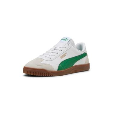 Imagem de PUMA Tênis masculino Club 5v5, Puma Branco - arquivo verde - cinza vapor, 39