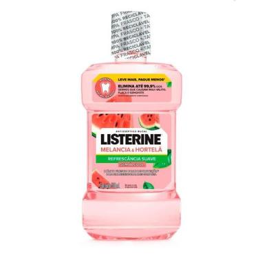 Imagem de Listerine Sem Álcool Sabor Melancia e Hortelã 500ml