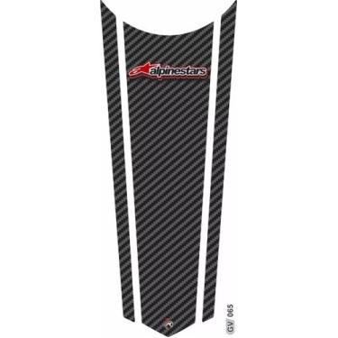 Imagem de Adesivo Faixa  Gravata  Tanque Resinado Cg Apinestars 065 - Resitank