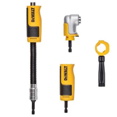 Imagem de Mandril Adaptador angular para parafusadeira 4 em 1 DWAMRASET - DeWalt