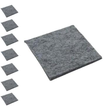 Imagem de Kit 8 Feltro Adesivo Protetor Para Sofá Cadeira Mesa Moveis Anti-risco