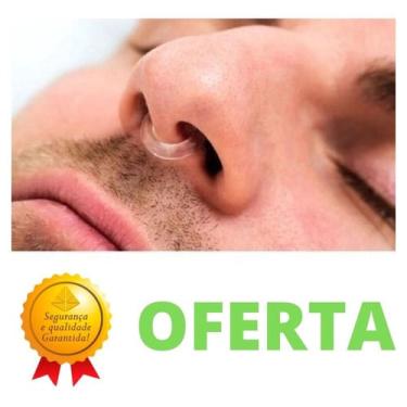 Imagem de Anti Ronco Clip Dilatador Nasal Dormir Snore Stop Sono Nose Tranquilo Sleep Quite Air Respirar Melhor Auxilia Parar de Roncar