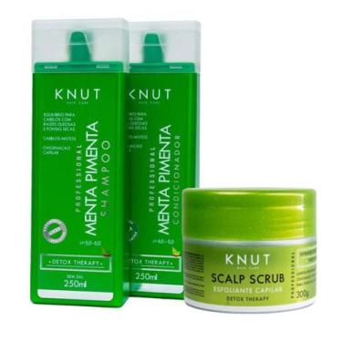 Imagem de Kit Menta Pimenta Shampoo 250ml + Condicionador 250ml + Esfoliante Sca